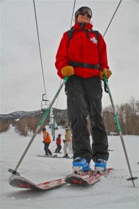 Ski Patroller, Smugglers' Notch, Jeffersonville, VT